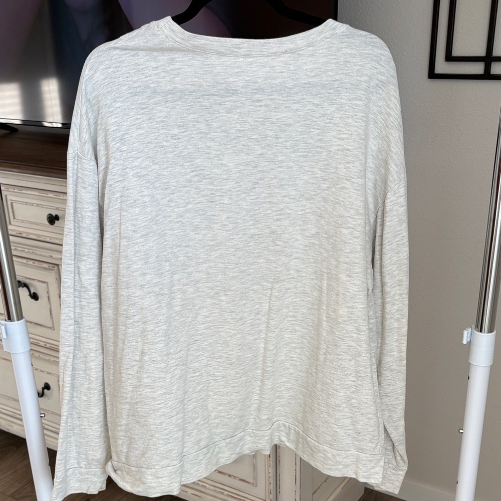 Smiley Face Graphic Long Sleeve Top - Picture 4 of 4